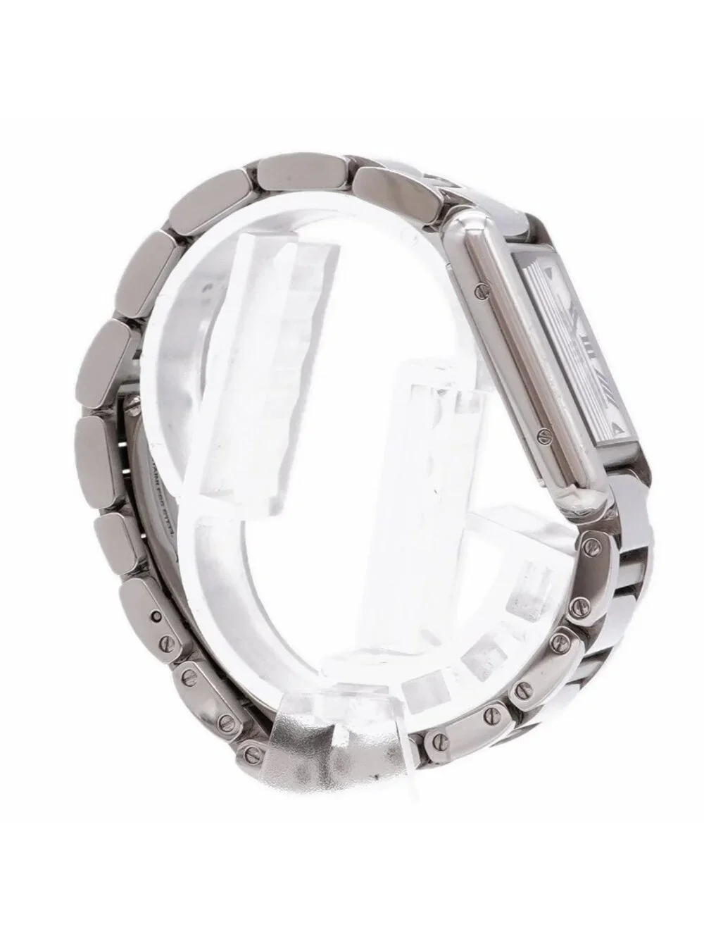 Cartier Tank Must SM Wsta Silver Dial Watch